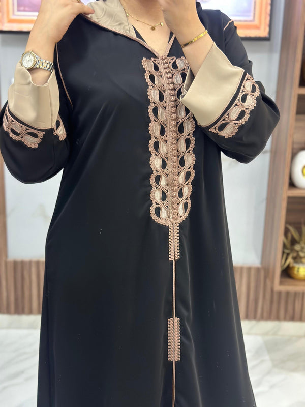 Beautiful Moroccan Jellaba Dress - Summer Collection 2025 Jallaba, Islamic Embroidered Moroccan Djellaba - Arabic Jalaba for Women