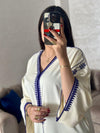 Handmade Moroccan Caftan Takchita for Eid, Nikkah & Engagement Dress| Embroidered Islamic Dress, Perfect Eid Gift, Elegant Arabic Outfit