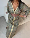 Custom Moroccan Caftan Wedding Dress – Personalised Luxury Takchita Sari, Handcrafted Caftan Nikah Embroidery - made to order Kaftan Dress