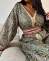Custom Moroccan Caftan Wedding Dress – Personalised Luxury Takchita Sari, Handcrafted Caftan Nikah Embroidery - made to order Kaftan Dress