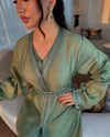 Custom Moroccan Caftan Wedding Dress – Personalised Luxury Takchita, Fancy Handcrafted Caftan Embroidery - Made to order Nikah Dress - Gift