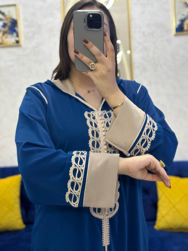 Beautiful Moroccan Jellaba Dress - Summer Collection 2025 Jallaba, Islamic Embroidered Moroccan Djellaba - Arabic Jalaba for Women