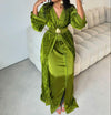 Custom Moroccan Caftan Wedding Dress – Personalised Luxury Takchita, Handcrafted Caftan Nikah Embroidery - made to order Kaftan Dress