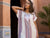 White Moroccan Bohemian Caftan Dress – Handmade Lightweight Kaftan for Women