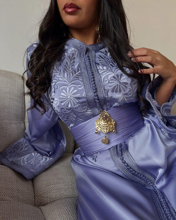 Custom Moroccan Caftan Wedding Dress – Personalised Luxury Takchita, Handcrafted Caftan Nikah Embroidery - made to order Kaftan Dress