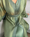 Custom Moroccan Caftan Wedding Dress – Personalised Luxury Takchita, Fancy Handcrafted Caftan Embroidery - Made to order Nikah Dress - Gift