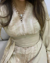 Elegant Moroccan Caftan Wedding Dress – Personalised Luxury Takchita, Handcrafted Kaftan with Embroidery - Qamis Nikah Dress - Custom made