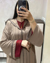 Moroccan Jellaba 2 pieces, Djellaba for Women Collection 2025, Cross stitch Embroidery Hooded Kaftan, Arabic Jellaba all Sizes dress