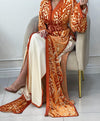 Beautiful Moroccan Caftan Wedding Dress – Personalised Takchita, Handcrafted kaftan with Exquisite Embroidery - Custom made Nikah Dress