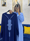 2 pieces Moroccan Jellaba Dress - Summer Collection 2025 Jallaba, Classy Embroidered Moroccan Djellaba - Eid Jalaba for Women