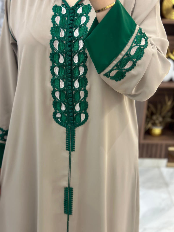Beautiful Moroccan Jellaba Dress - Summer Collection 2025 Jallaba, Islamic Embroidered Moroccan Djellaba - Arabic Jalaba for Women