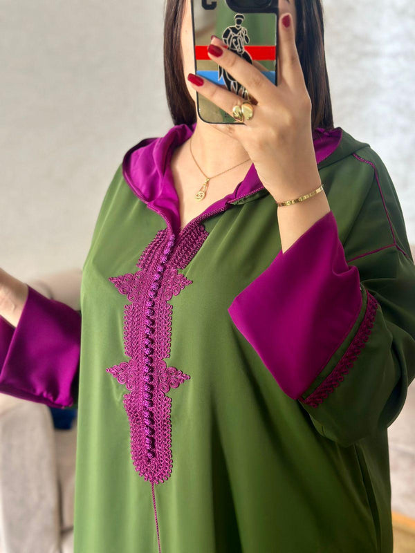 Moroccan Jellaba "Collection 2025", Jallaba trendy for Ramadan, Embroidered jelaba, Eid Gift for Her, Islamic Dress for Ramadan for Women