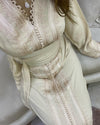 Elegant Moroccan Caftan Wedding Dress – Personalised Luxury Takchita, Handcrafted Kaftan with Embroidery - Qamis Nikah Dress - Custom made