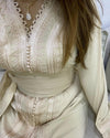 Elegant Moroccan Caftan Wedding Dress – Personalised Luxury Takchita, Handcrafted Kaftan with Embroidery - Qamis Nikah Dress - Custom made