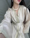 Custom made Moroccan Caftan Wedding Dress – Personalised Takchita, Handcrafted Luxury Caftan Nikah Embroidery - Qamis Kaftan Dress Ramadan